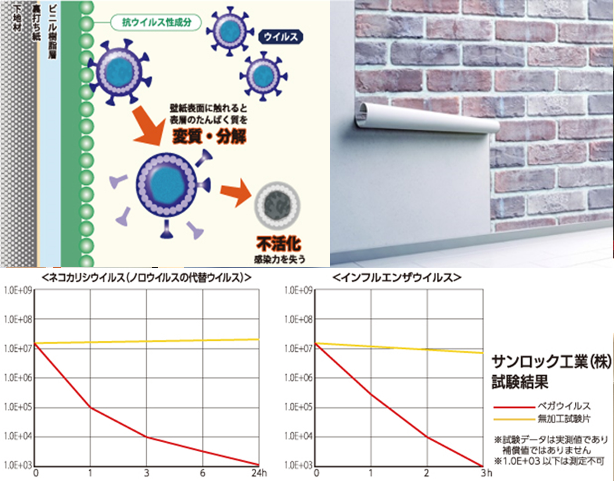 抗菌 抗ウイルス 壁紙ポスター Jetprint